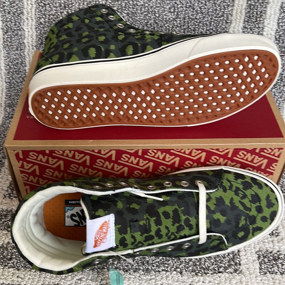 Vans Comfycush Sk8-Hi Leopard Cactus / Scarab WMNS - Picture 5 of 16
